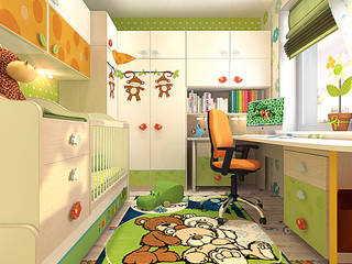 children's room, Your royal design Your royal design Eclectic style nursery/kids room