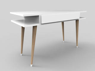 BUREAU, Bastien Gautier Bastien Gautier Scandinavische studeerkamer