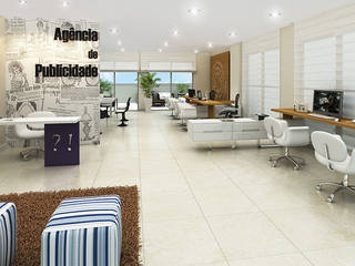 America Office Center, ArchDesign STUDIO ArchDesign STUDIO Рабочий кабинет в эклектичном стиле