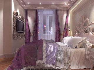 bedroom , Your royal design Your royal design クラシカルスタイルの 寝室