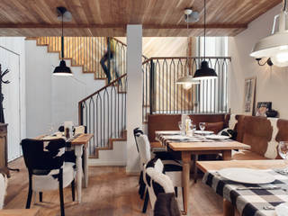 Restauracja Althaus, PB/STUDIO PB/STUDIO Powierzchnie handlowe