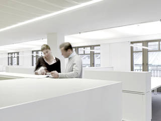 Kurt Salmon Associates in Düsseldorf, ern+ heinzl Architekten ern+ heinzl Architekten Bedrijfsruimten