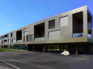 Wohnsiedlung Plaza Verde, Alberati Architekten AG Alberati Architekten AG Casas de estilo moderno