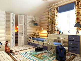 children's room, Your royal design Your royal design Kinderzimmer im Landhausstil