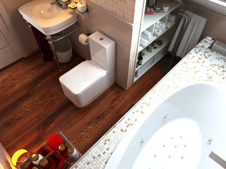 Bathroom, Your royal design Your royal design クラシックスタイルの お風呂・バスルーム
