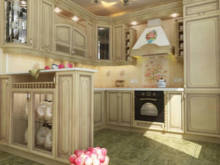 kitchen, Your royal design Your royal design カントリーデザインの キッチン