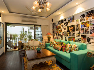 Eclectic Apartment, The Orange Lane The Orange Lane Asian style study/office