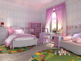 furniture IRFA, Your royal design Your royal design カントリーデザインの 子供部屋