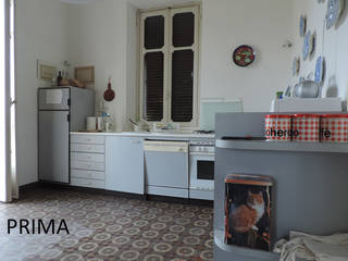 Home staging su cucina per appartamento d'epoca in vendita., Boite Maison Boite Maison