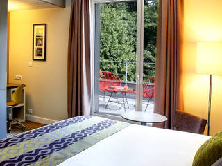 Hôtel Meudon la foret, boqa boqa Modern balcony, veranda & terrace