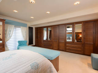 Mr & Mrs Swan's Bespoke Walnut Bedroom, Room Room Classic style bedroom