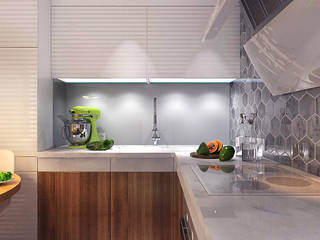 kitchen, Your royal design Your royal design ミニマルデザインの キッチン