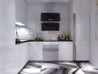kitchen, Your royal design Your royal design ミニマルデザインの キッチン
