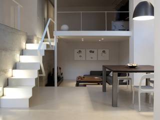 Loft a Milano, luca bianchi architetto luca bianchi architetto Dormitorios de estilo minimalista