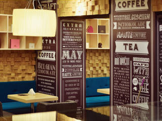 Das neue Werk Designstudio ALLARSDESIGN aus Perm - Interior Design Cafes und Schokoladenläden Couverture Chokolatier Cafe., ALLARTSDESIGN ALLARTSDESIGN 상업공간