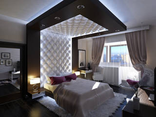 Квартира в Митино, Geometrium Geometrium Bedroom