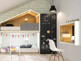 Litera Cottage, Yupih Yupih Scandinavian style nursery/kids room