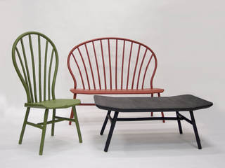 New Bamboo Furniture, Bo Reudler Studio Bo Reudler Studio 모던스타일 거실