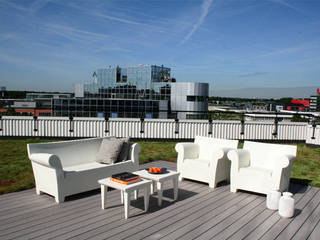 Dakterras kantoorgebouw Amsterdam, By Lenny By Lenny Commercial spaces