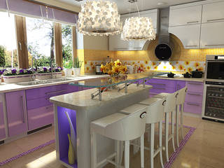 kitchen, Your royal design Your royal design Eclectic style kitchen