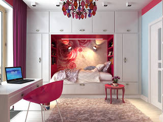 children's room for girls, Your royal design Your royal design Eclectic style nursery/kids room