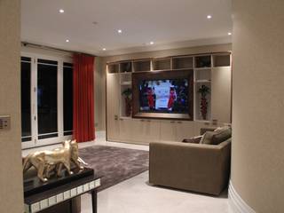 Project 5 Virginia Water, Flairlight Designs Ltd Flairlight Designs Ltd Moderner Multimedia-Raum Elektronik