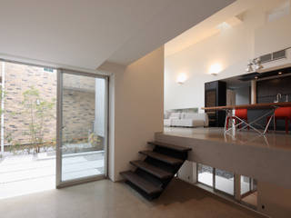 W-house, FEDL（Far East Design Labo） FEDL（Far East Design Labo） Modern living room