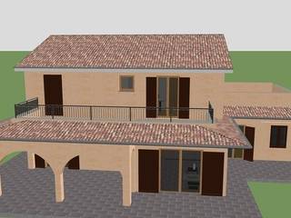 Ampliamento Casale esistente, Architetto Luigi Deli Architetto Luigi Deli Rustic style houses