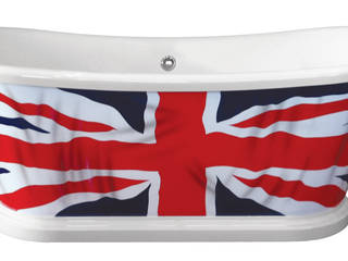 The Flag Bath BC Designs Baños de estilo moderno Bañeras y duchas