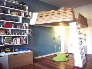 Hochbett P.01, steffen janke architekt steffen janke architekt Nursery/kid’s room