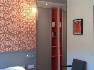 Rénovation chambre sur les quais de Lyon , Pepper Butter Pepper Butter 모던스타일 침실