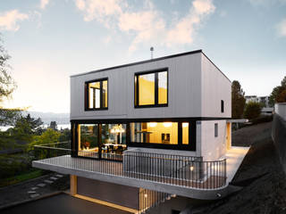 Haus Tschannen Faes, Erlenbach bei Zürich, Andreas Müller Architekten Andreas Müller Architekten Casas modernas