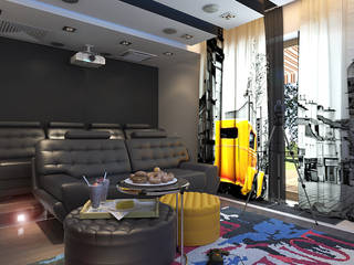 home Theater, Your royal design Your royal design Ausgefallener Multimedia-Raum