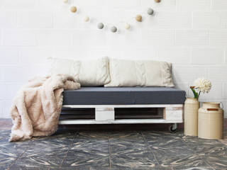 ANETO puf palets 120x80cm, ECOdECO Mobiliario ECOdECO Mobiliario Garden Furniture