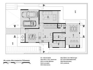 сучасний by Santos Arquitetura, Сучасний