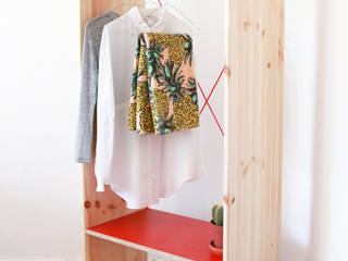 Planter Closet, Katleen Roggeman Katleen Roggeman Phòng thay đồ phong cách tối giản Wardrobes & drawers