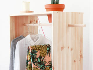 Planter Closet, Katleen Roggeman Katleen Roggeman Dressing roomWardrobes & drawers