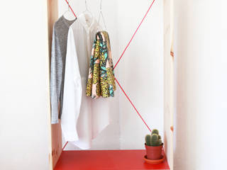 Planter Closet, Katleen Roggeman Katleen Roggeman Minimalistische Schlafzimmer Kleiderschränke und Kommoden