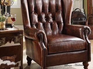 Choosing Full-grain Leather for Sofa.1, Locus Habitat Locus Habitat Phòng khách phong cách kinh điển