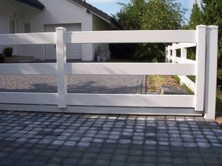 Bramy i furtki PCV, Ogrodzenia PCV Ogrodzenia PCV Vườn phong cách kinh điển
