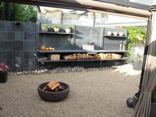 Buitenkeuken van WWOO , WWOO WWOO Jardin moderne