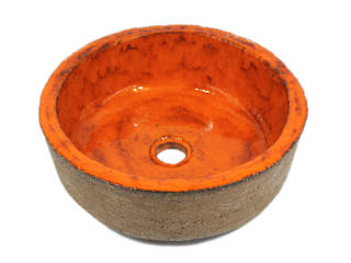 Polish hand formed sinks, Florisa Florisa Kamar Mandi Gaya Rustic Keramik