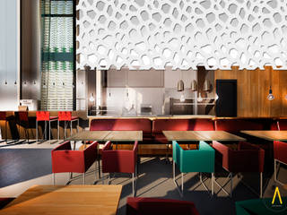 Restaurante en Cannes, Acontraluz Studio Acontraluz Studio Commercial spaces