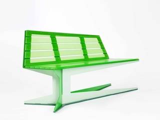 E.B.B. bench, Studio Roex Studio Roex Balcone, Veranda & Terrazza in stile moderno