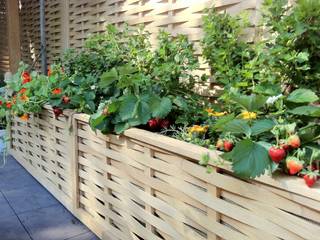 Quercus Raised Beds -Extra Space in a small garden, Quercus UK Ltd Quercus UK Ltd Minimalist style garden