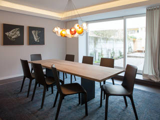 Wohnhaus, München Nymphenburg, Löffler Weber | Architekten Löffler Weber | Architekten Klassische Esszimmer