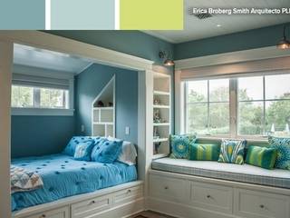 7 espacios relajantes: Cómo utilizar el color para crear calma en el hogar , La brujula Feng Shui La brujula Feng Shui Habitaciones para niños de estilo escandinavo