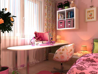 children's room for girls, Your royal design Your royal design Minimalistische Kinderzimmer