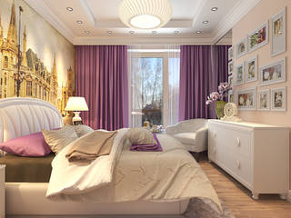 Guest bedroom, Your royal design Your royal design Klassische Schlafzimmer