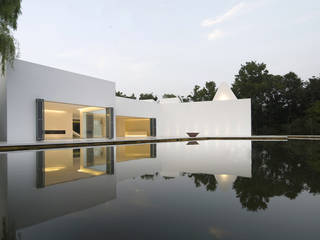 白의 집 (Propose restaurant), NEED21 ASSOCIATES NEED21 ASSOCIATES Modern houses